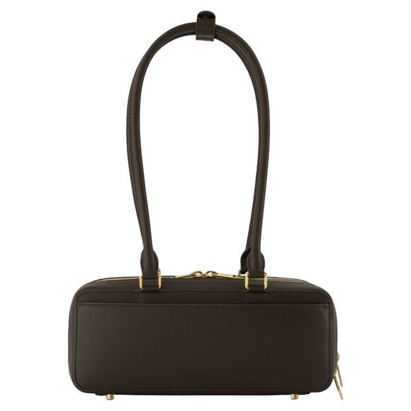 Baguette With Charm Shoulder Bag - SELF PORTRAIT - Leather - Brown - Picture 3 of 3